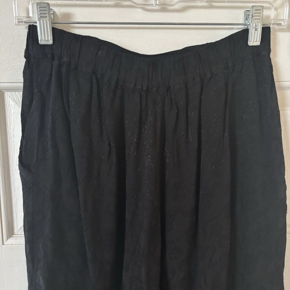 Vintage CP Shades Women Pants SZ Small‎ Sausalito Jacquard Floral Lagenlook Boho - Picture 7 of 10